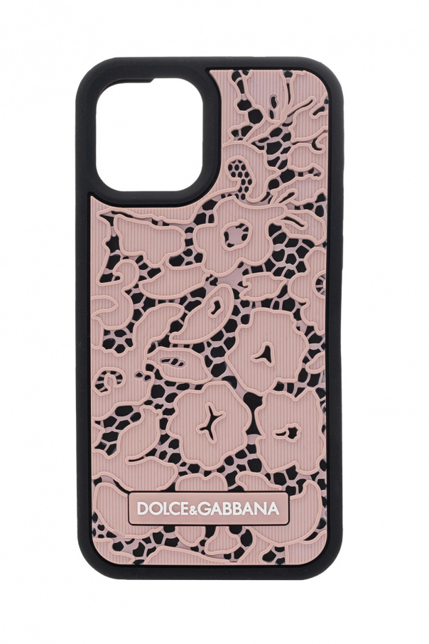 Pink iPhone 12 /12 Pro case Dolce & Gabbana - Vitkac France